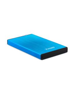 CAJA EXTERNA TOOQ TQE-2527BL 2,5" 9,5 MM SATA USB 3.0/3.1 GEN1 AZUL