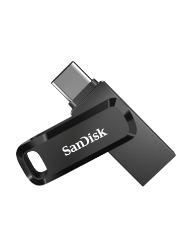 SanDisk Ultra Dual Drive Go unidad flash USB 64 GB USB Type-A / USB Type-C 3.2 Gen 1 (3.1 Gen 1) Negro