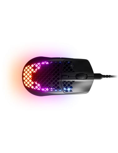 Steelseries Aerox 3 ratón mano derecha USB Tipo C Óptico 8500 DPI