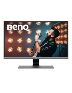 Benq EW3270U 80 cm (31.5") 3840 x 2160 Pixeles 4K Ultra HD LED Negro, Gris, Metálico