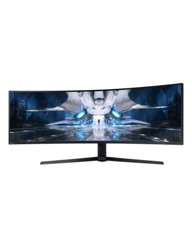 Samsung LS49AG952NU 124,5 cm (49") 5120 x 1440 Pixeles 4K Ultra HD QLED Negro, Blanco