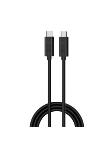 Ewent EC1046 cable USB 1 m USB 3.2 Gen 2 (3.1 Gen 2) USB C Negro