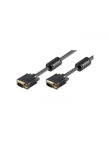 Ewent EW-110102-020-N-P cable VGA 1,8 m VGA (D-Sub) Negro