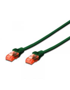 Ewent EW-6U-005 cable de red Verde 0,5 m Cat6 U/UTP (UTP)