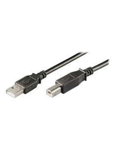 Ewent EW-UAB-010 cable USB 1 m USB 2.0 USB B USB A Negro