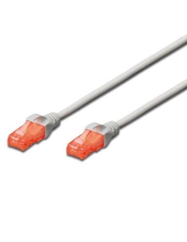 Ewent EW-6U-100 cable de red Gris 10 m Cat6 U/UTP (UTP)