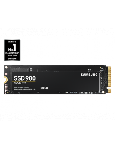 Samsung 980 M.2 250 GB PCI Express 3.0 V-NAND NVMe