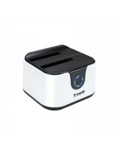 TooQ DOCK STATION SATA 2.5/3.5 A USB 3.0 CLONE OTB NEGRO-BLANCO