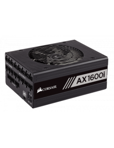 Corsair AX1600i unidad de fuente de alimentación 1600 W ATX Negro