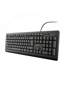 Trust TK-150 teclado USB QWERTY Español Negro