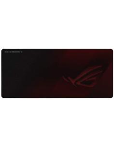 ASUS ROG Strix Scabbard II Alfombrilla de ratón para juegos Negro, Rojo