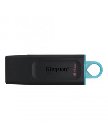 KINGSTON 64GB USB3.2 GEN 1 DATATRAVELER EXODIA (BLACK + TEAL)