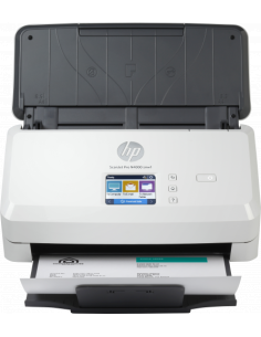 HP Scanjet Pro N4000 snw1 Escáner alimentado con hojas 600 x 600 DPI A4 Negro, Blanco