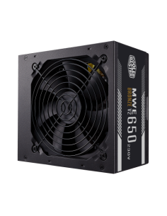 FUENTE ALIMENTACION COOLER MASTER MWE BRONZE V2 650W 230V 80+ BRONZE MPE-6501-ACABW-BEU