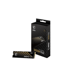 MSI SPATIUM M460 PCIe 4.0 NVMe M.2 1 TB PCI Express 4.0 3D NAND