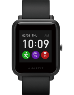 Amazfit Bip S Lite 3,25 cm (1.28") TFT 42 mm Digital 176 x 176 Pixeles Pantalla táctil Negro