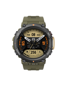 Amazfit T-Rex 2 3,53 cm (1.39") AMOLED 47 mm Digital 454 x 454 Pixeles Pantalla táctil Negro, Verde GPS (satélite)