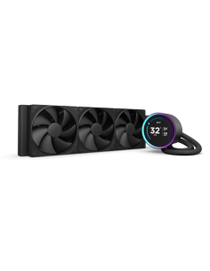 NZXT Kraken Elite 360 Procesador Sistema de refrigeración líquida todo en uno 12 cm Negro 1 pieza(s)