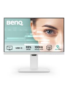 MONITOR BENQ GW2786TC 27” IPS 1080P, FHD, USB-C (65W),  100HZ, EYE-CARE, ERGONÓMICO, HUB USB,  99% SRGB, HDMI, DP, TÜV, BLANCO