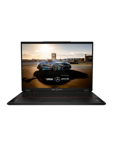 MSI PORTATIL STEALTH 18 MERCEDESAMG A1VHG-081ES. 18" IPS-LEVEL UHD+ (3840X2400) 120HZ. ULTRA 9 PROCESSOR 185H. NVIDIA GEFORCE RT