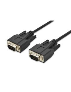 EWENT VGA Cable 15pin HD plug M/M, CU,AWG28, 1,8m