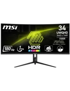 MSI MONITOR MAG 342CQR E2. 34" VA CURVO 1500R. 3440X1440 (UW