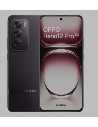 OPPO RENO12 PRO 5G 512GB 12GB BLACK CASE/STIC/CAR 80W/AIR3