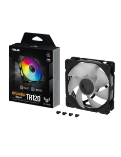 ASUS TUF Gaming TR120 ARGB Fan - Single Pack Carcasa del ordenador Ventilador 12 cm Negro