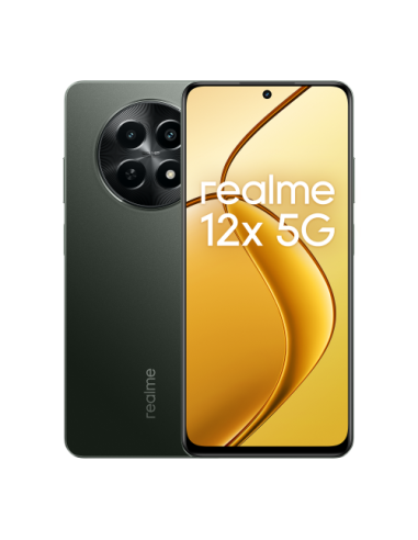 realme 12x 16,9 cm (6.67") SIM doble Android 14 5G USB Tipo C 8 GB 256 GB 5000 mAh Negro