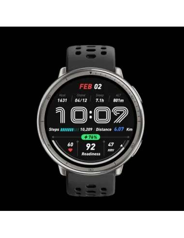 AMAZFIT ACTIVE 2 BLACK SPORT SILICONE