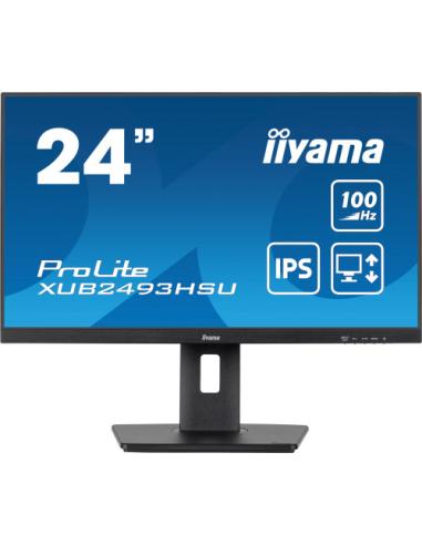 iiyama XUB2493HSU-B7 pantalla para PC 60,5 cm (23.8") 1920 x 1080 Pixeles Full HD LED Negro