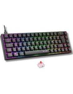 GAMING KEYBOARD MECHANICAL RED SWICH WIRED KEYZ-TITAN-B/SP