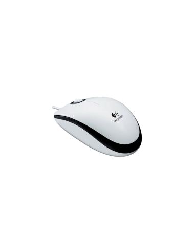 LOGITECH B100 RATON USB BLANCO 910-003360