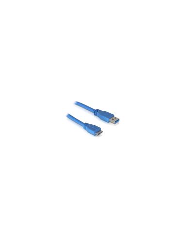 CABLE USB A M A MICRO USB B M 1 MT 3.0 NANOCABLE 10.01.1101-BL