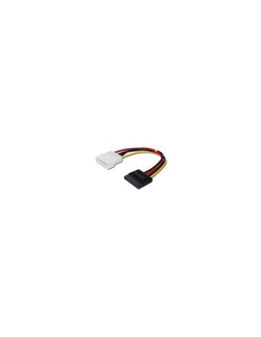 Nanocable 10.19.0205-OEM Cable Alimentación 5.25 Molex 4 pin Sata 16 cm OEM