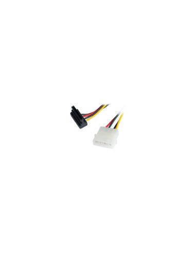 Nanocable 10.19.0201-OEM CABLE ALIMENTACION ACODADO 5.25 MOLEX 4 PIN M a SATA H 16 cm