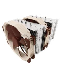 NOCTUA COOLER CPU NH-D15 MULTISOCKET 2XFAN A15, 6 HEATPIPES DUAL TOWER, 140MM FAN PWM, INTEL LGA1851, LGA1700, LGA1200, LGA1151,