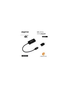 ADAPTADOR MHL 3.0 4K A HDMI APPROX APPC24