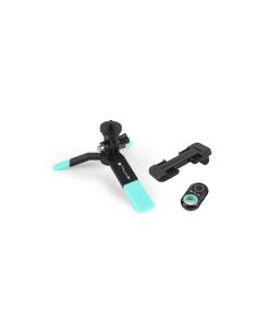 KIT TRIPODE SELFIE TALIUS AZUL TAL-TRI01BL