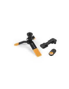 KIT TRIPODE SELFIE TALIUS AMARILLO TAL-TRI01Y