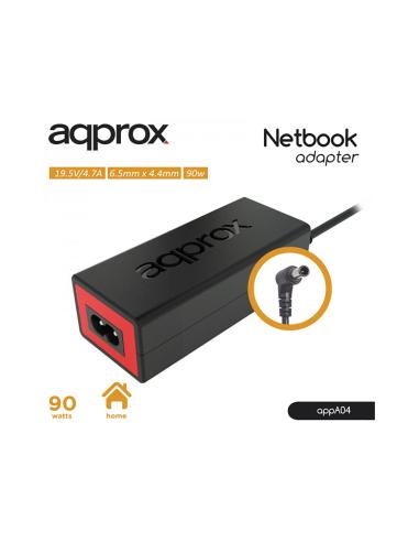 CARGADOR PORTATIL APPROX ESPECIFICO SONY 90W 6.5 x 4.4mm APPA04