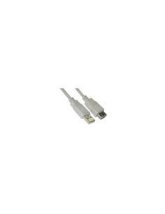 CABLE USB 2.0 A M A USB A H 1.8 MT NANOCABLE 10.01.0203