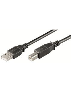 Ewent EW-UAB-030 cable USB 3 m 2.0 USB A USB B Negro