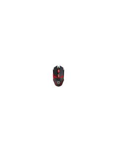 RATON HIDITEC MICRURUS GAMING USB NEGRO ROJO GMO010001