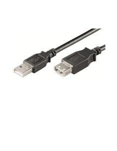 CABLE USB M A USB H 1 MT EWENT EW-UAA-010-P