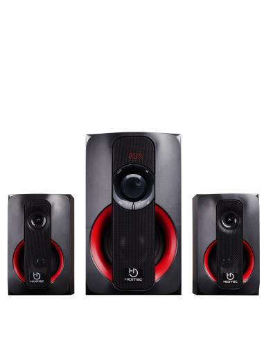 Hiditec H400 Dark Edition Altavoces Bluetooth 2.1 Rojos