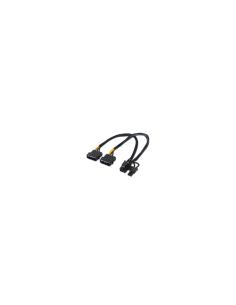 Nanocable 10.19.1201 Cable de Alimentación 2xMolex a PCIe 20cm Negro