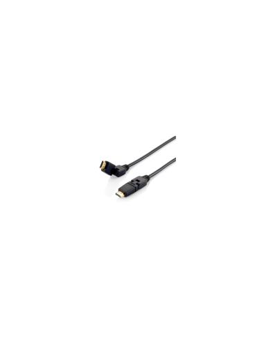 CABLE HDMI M A HDMI M 1MT 180º EQUIP NEGRO 119361