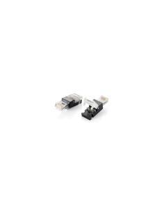 KIT 2 UNIDADES CONECTOR RJ45 EQUIP CAT-6 121165