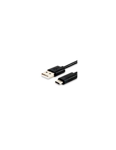 CABLE USB A M A USB C M 1MT EQUIP NEGRO 12888107